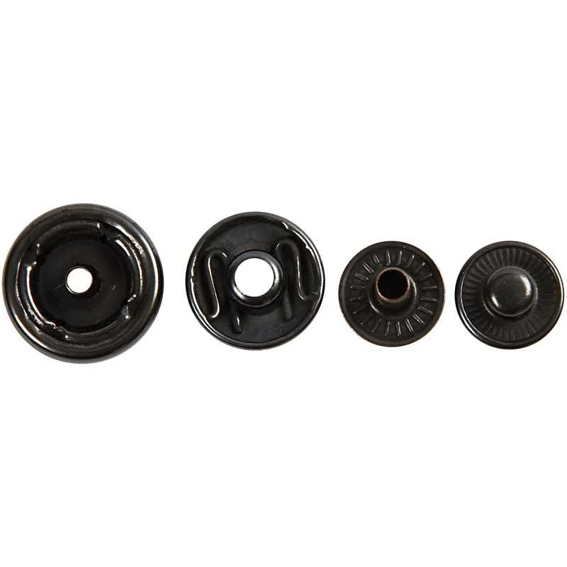 Druckknöpfe - Nachfüllpackung, D 15 mm, 10 Stk/ 1 Pck [HOB-41165]