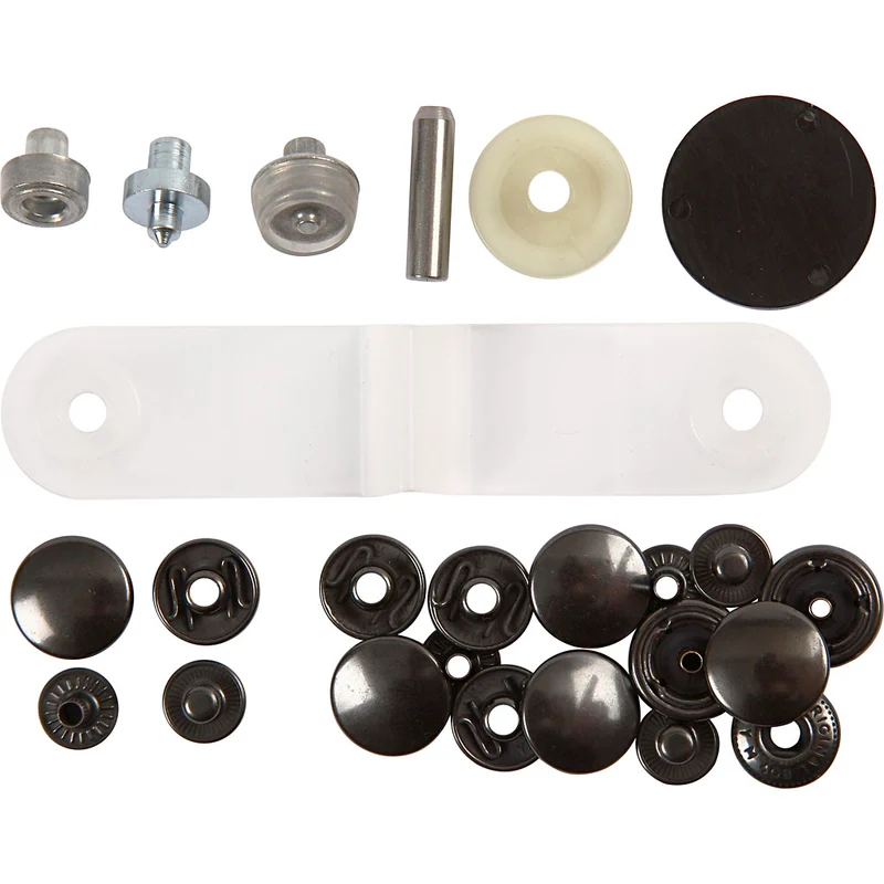 Druckknöpfe - Starter Set, D 15 mm, 1 Set [HOB-41164]
