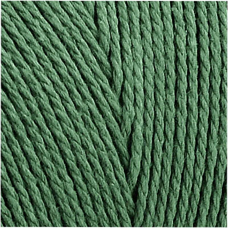 Macramé-Kordel, L 315 M, Dicke 1 mm, Dünne Qualität 12/12, Grün, 220 g/ 1 Knäuel [HOB-41516]