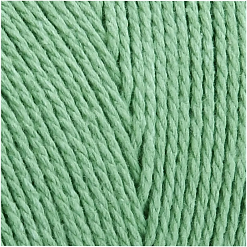 Macramé-Kordel, L 315 M, Dicke 1 mm, Dünne Qualität 12/12, Hellgrün, 220 g/ 1 Knäuel [HOB-41514]