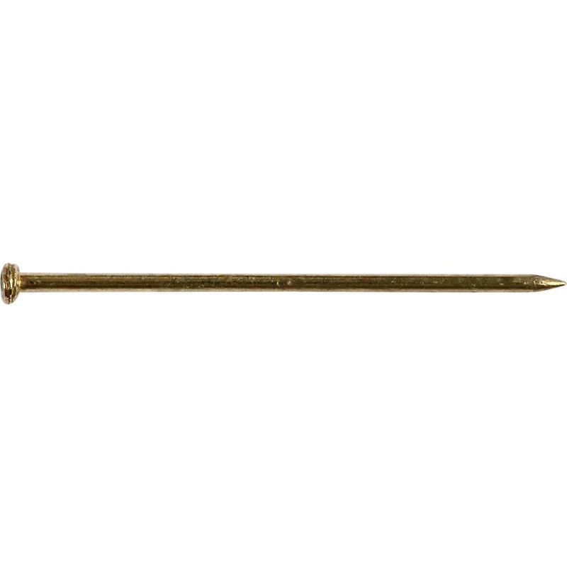 Stecknadeln, L 16 mm, Dicke 0,65 mm, ca. 500 Stk, Gold, 35 g/ 1 Pck [HOB-41122]