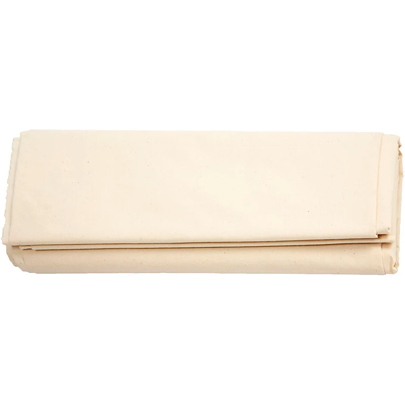 Canvas-Stoff ungebleicht, B 168 cm, 148 g, 5 m/ 1 Rolle [HOB-44490]
