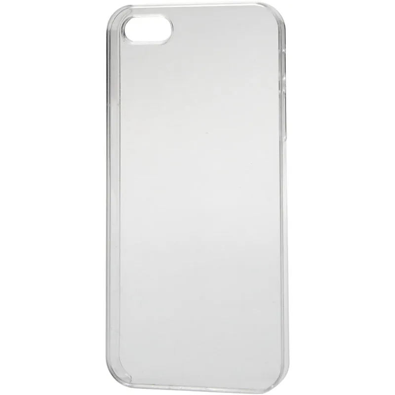 Iphone Hülle, Nr. 5/5S, Größe 6x12,5 cm, Dicke 10 mm, Transparent, 1 Stk [HOB-41389]