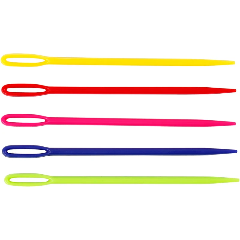 Stricknadel, L 7 cm, Sortierte Farben, 5 Stk/ 1 Pck [HOB-422090]