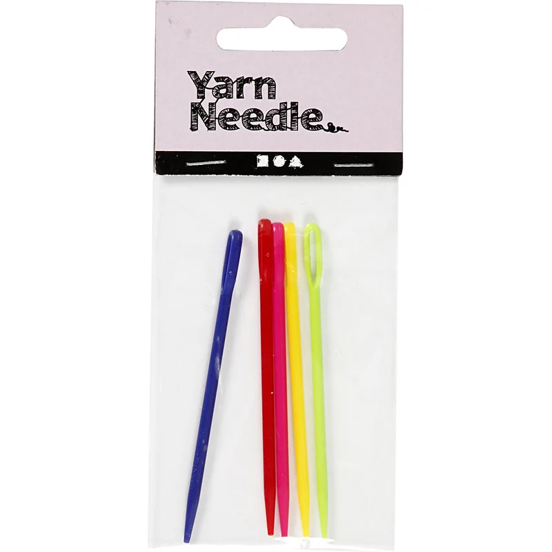 Stricknadel, L 7 cm, Sortierte Farben, 5 Stk/ 1 Pck [HOB-422090]