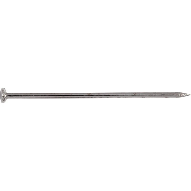 Stecknadeln, L 18 mm, Dicke 0,6 mm, ca. 10000 Stk, Silber, 500 g/ 1 Pck [HOB-41112]