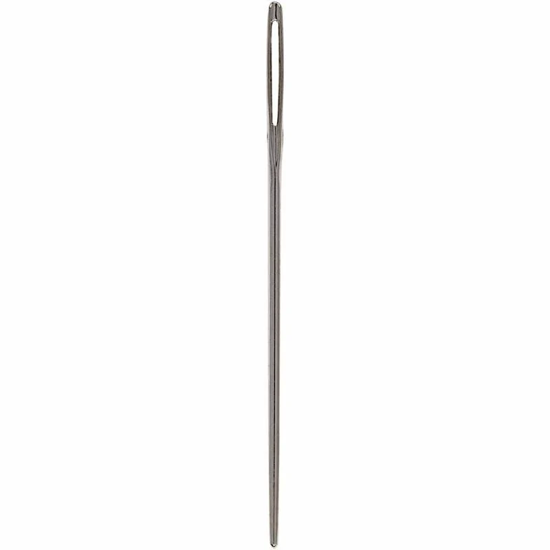 Sticknadeln, Ösenlänge 9 mm , Nr. 18, L 50 mm, mit stumpfer Spitze, 25 Stk/ 1 Pck [HOB-41105]