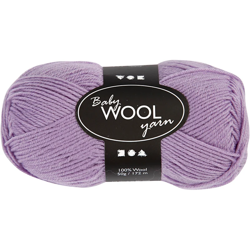 Babywolle, L 172 M, Flieder, 50 g/ 1 Knäuel [HOB-41344]