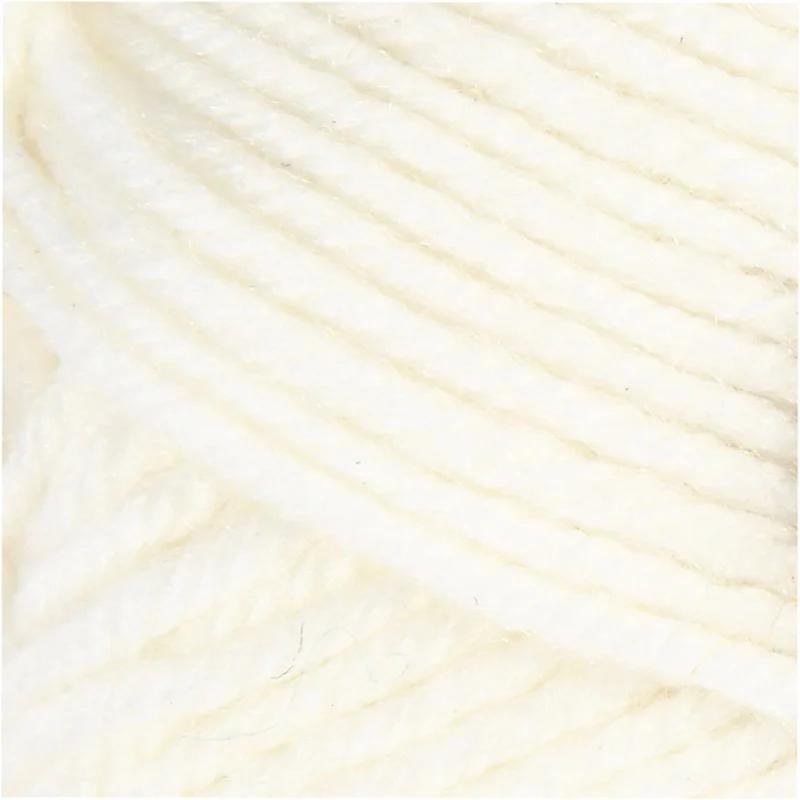 Babywolle, L 172 M, Weiß, 50 g/ 1 Knäuel [HOB-41338]