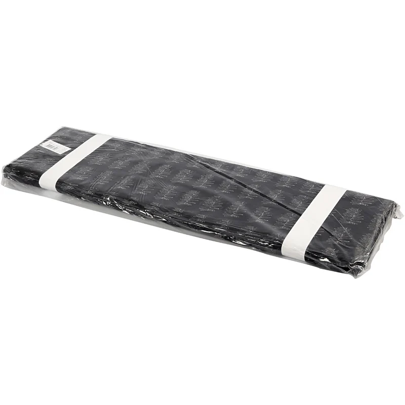 Stoff, B 145 cm, 140 g, Dunkelgrau, 10 m/ 1 Rolle [HOB-44315]