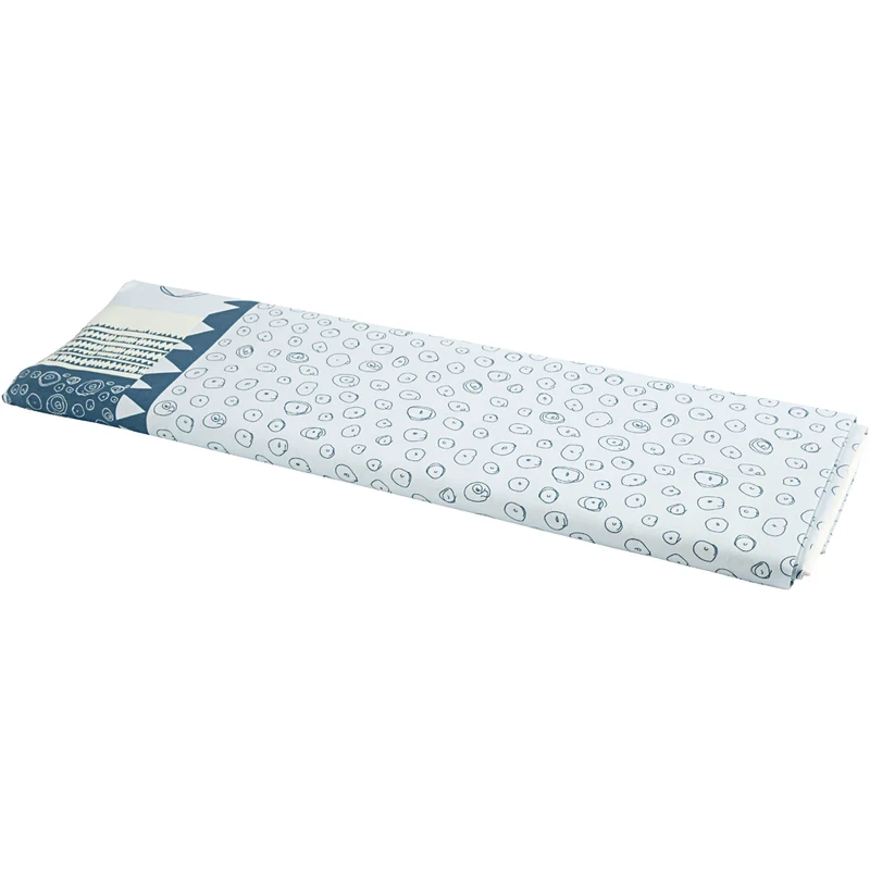 Stoff, B 145 cm, 140 g, Blau, 10 m/ 1 Rolle [HOB-44309]