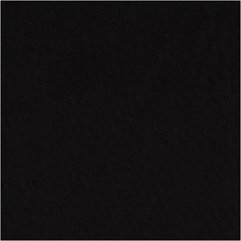 Stoff, B 145 cm, 140 g, Schwarz, 10 m/ 1 Rolle [HOB-44094]