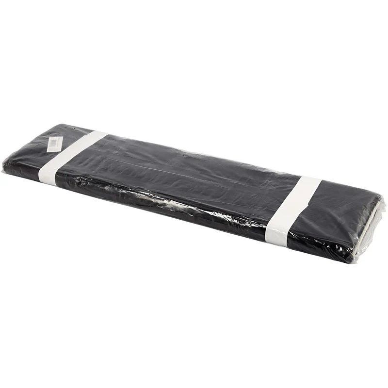 Stoff, B 145 cm, 140 g, Schwarz, 10 m/ 1 Rolle [HOB-44094]