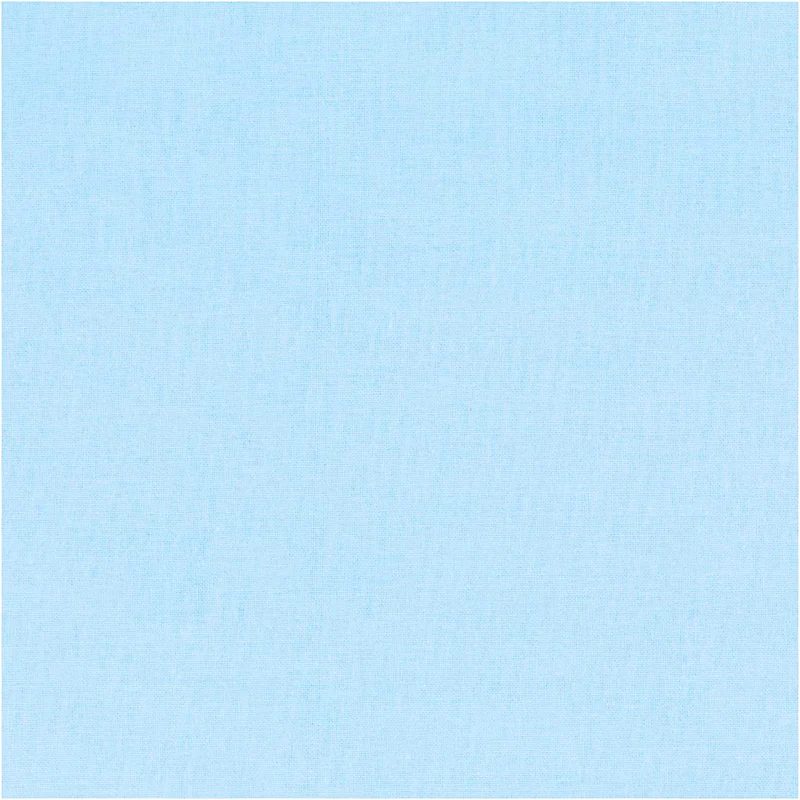 Stoff, B 145 cm, 140 g, Hellblau, 10 m/ 1 Rolle [HOB-44086]