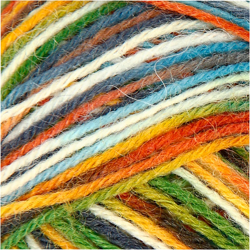 Sockenwolle, L 200 M, Moosgrün, 50 g/ 1 Knäuel [HOB-41316]