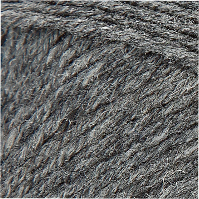 Sockenwolle, L 200 M, Dunkelgrau, 50 g/ 1 Knäuel [HOB-41314]