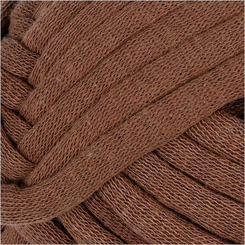 Baumwoll-Schlauchgarn, L 45 M, Nadel 10-12, Braun, 100 g/ 1 Knäuel [HOB-42509]
