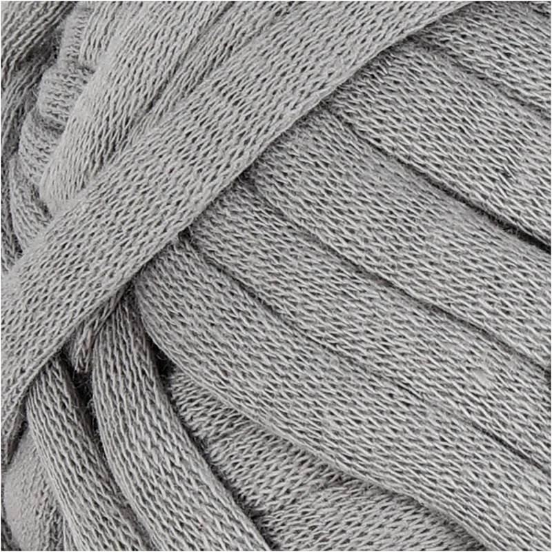 Baumwoll-Schlauchgarn, L 45 M, Nadel 10-12, Grau, 100 g/ 1 Knäuel [HOB-42508]