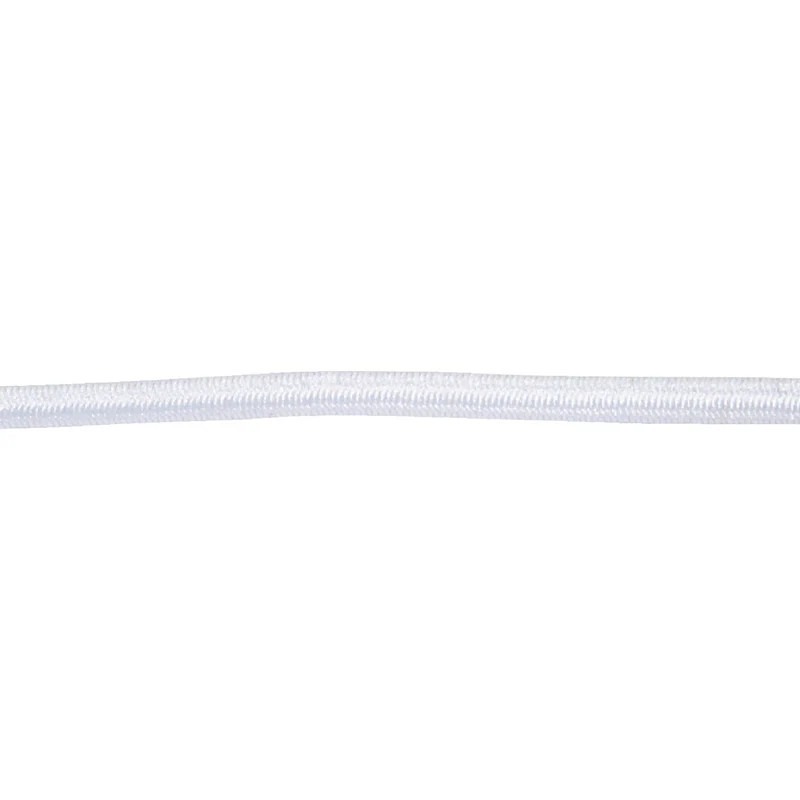 Elastische Schnur, Dicke 2 mm, Weiß, 250 m/ 1 Rolle [HOB-41036]