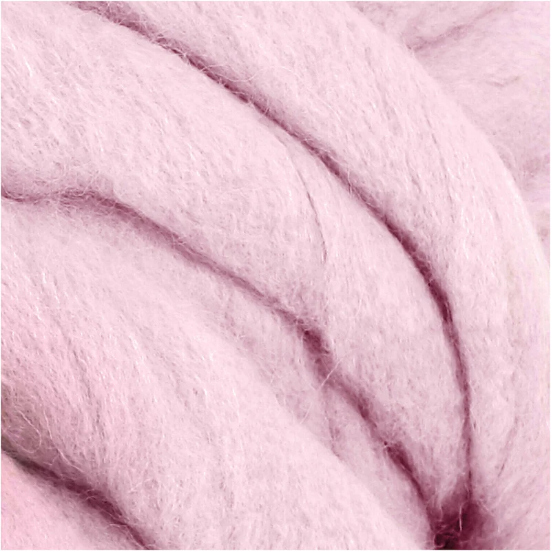 XL-Chunky-Garn aus Polyacryl/Wolle, L 15 M, Größe mega, Rosa, 300 g/ 1 Knäuel [HOB-42169]
