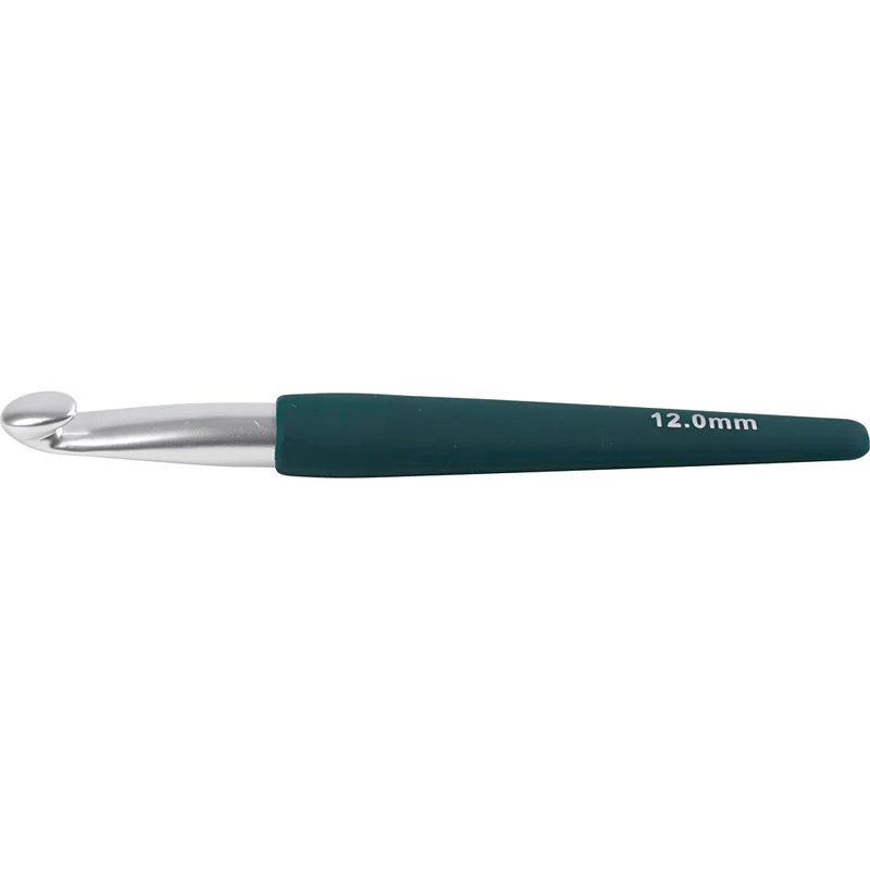 Häkelnadeln, Nr. 12, L 16 cm, Größe 12 mm, Blau, 1 Stk [HOB-42389]