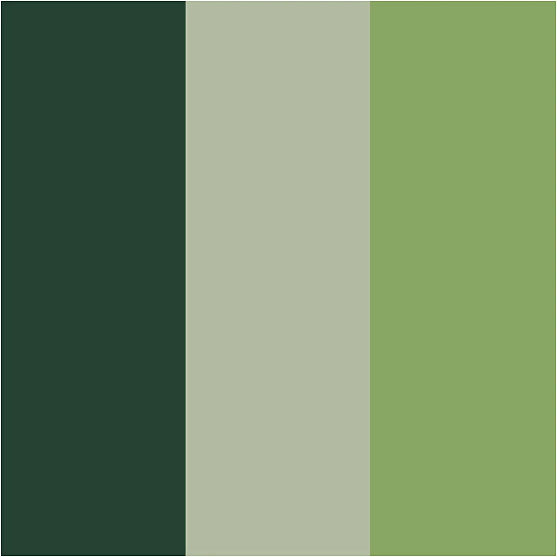 Plus Color Marker, L 14,5 cm, Strichstärke 1-2 mm, Dunkelgrün, Eukalyptus, Laubgrün, 5,5 ml, 3 Stk/ 1 Pck [HOB-39897]