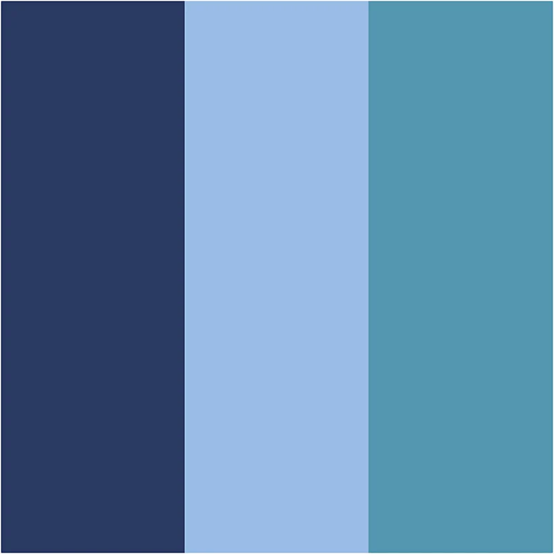 Plus Color Marker, L 14,5 cm, Strichstärke 1-2 mm, Himmelblau, Marineblau, Türkis, 5,5 ml, 3 Stk/ 1 Pck [HOB-39896]