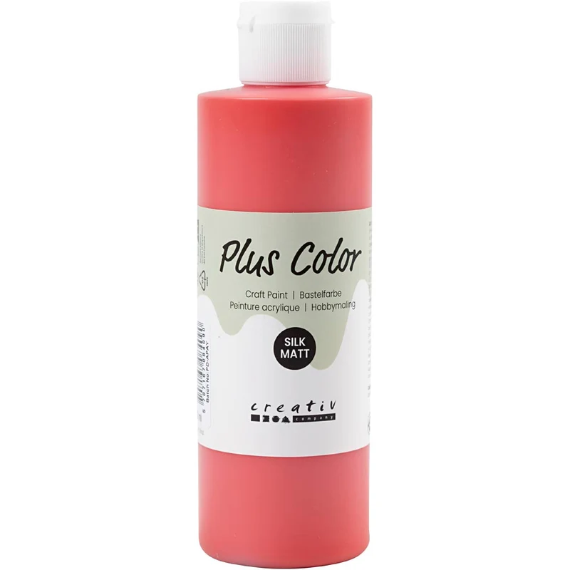 Plus Color Bastelfarbe, Purpurrot, 250 ml/ 1 Fl. [HOB-39428]