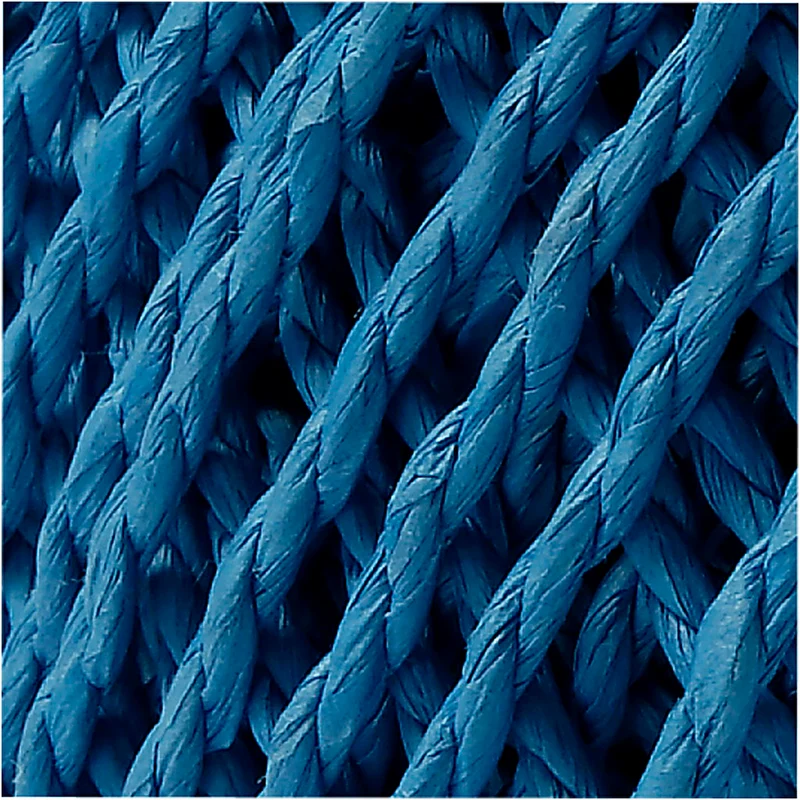 Papiergarn, Dicke 2,5-3 mm, Dunkelblau, 150 g, 40 m/ 1 Knäuel [HOB-41730]