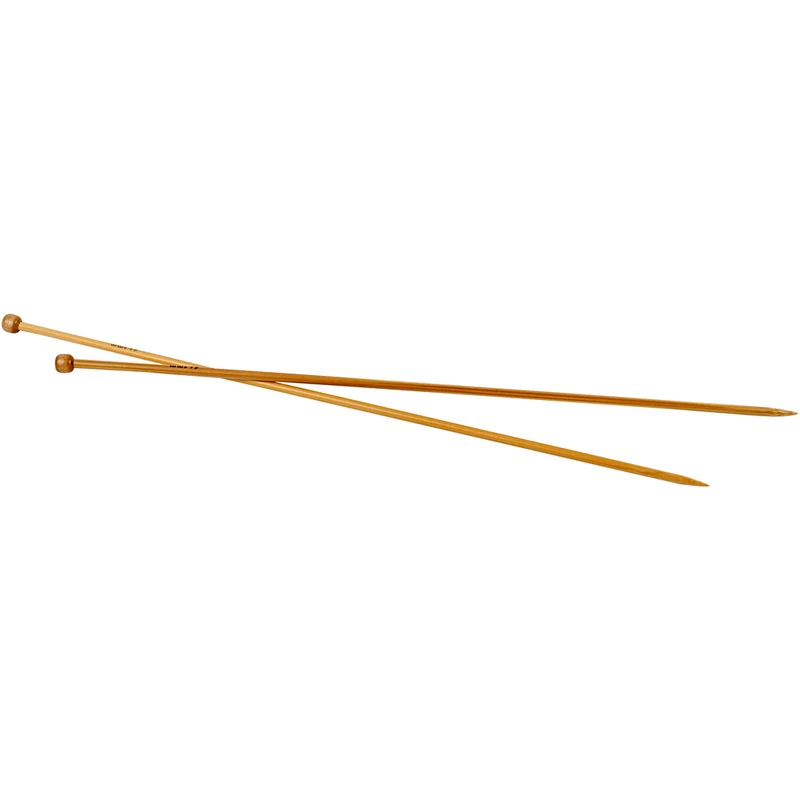 Stricknadeln, L 35 cm, Größe 4,5 mm, 1 Paar [HOB-42284]
