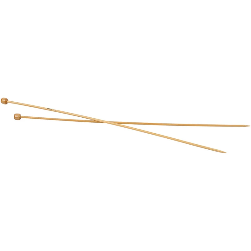 Stricknadeln, L 35 cm, Größe 3,5 mm, 1 Paar [HOB-42282]