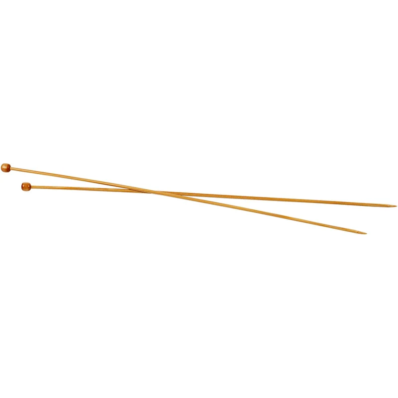 Stricknadeln, L 35 cm, Größe 3 mm, 1 Paar [HOB-42281]