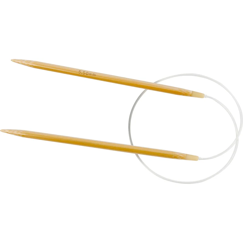 Rundstricknadel, L 60 cm, Größe 5,5 mm, 1 Stk [HOB-42274]