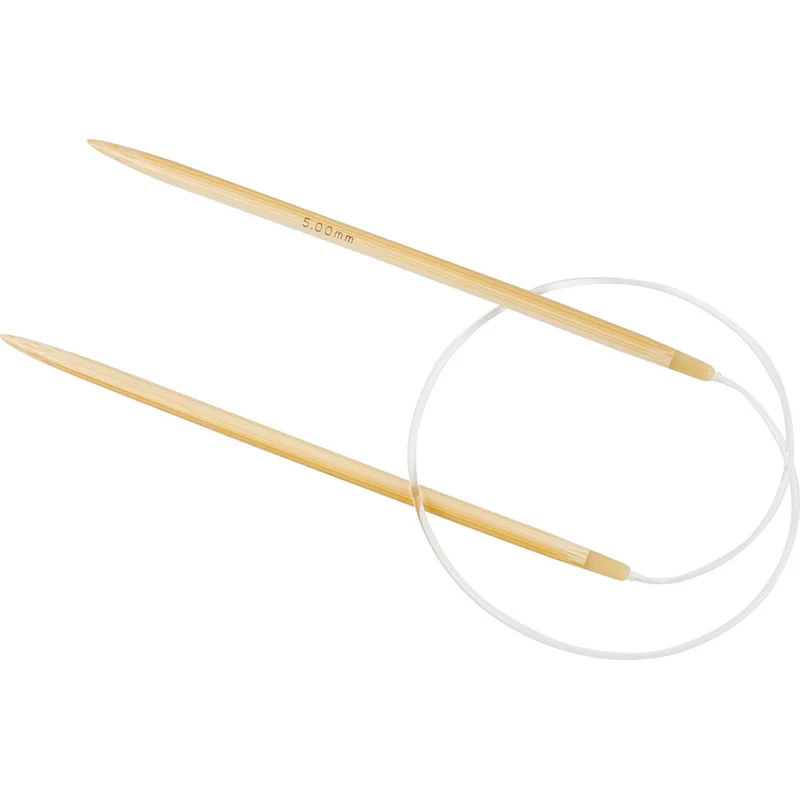 Rundstricknadel, L 60 cm, Größe 5 mm, 1 Stk [HOB-42273]