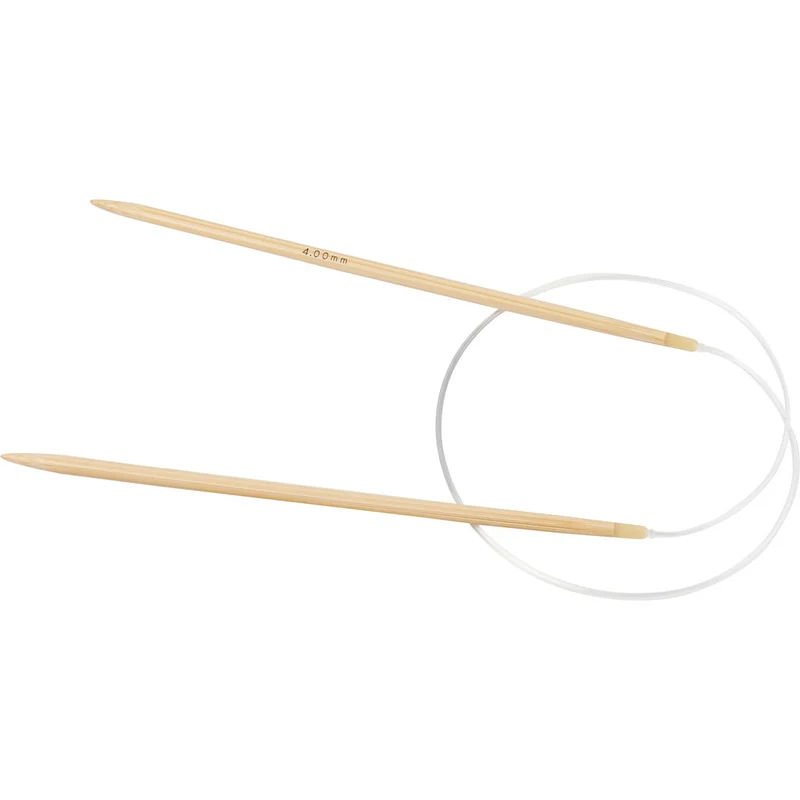 Rundstricknadel, L 60 cm, Größe 4 mm, 1 Stk [HOB-42271]