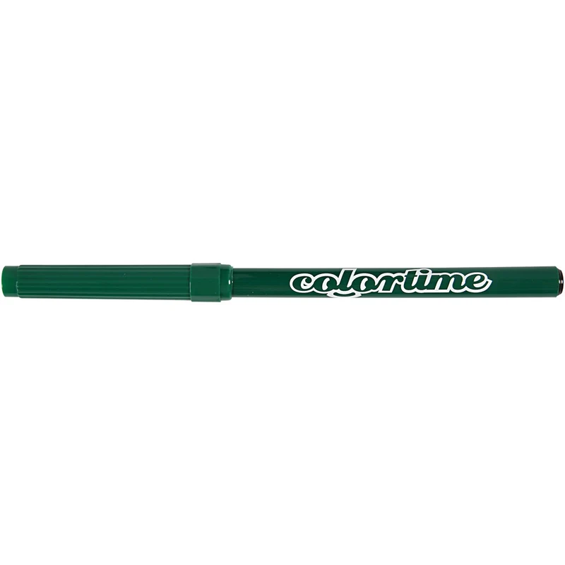 Colortime Marker, Strichstärke 2 mm, Dunkelgrün, 18 Stk/ 1 Pck [HOB-373558]