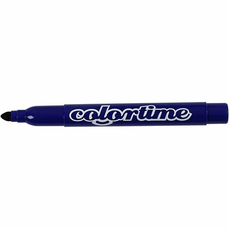Colortime Marker, Strichstärke 5 mm, Dunkelblau, 12 Stk/ 1 Pck [HOB-37355]