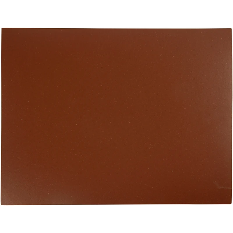 Linoleumplatte, Größe 30x39 cm, Dicke 2,5 mm, Braun, 1 Stk [HOB-382420]