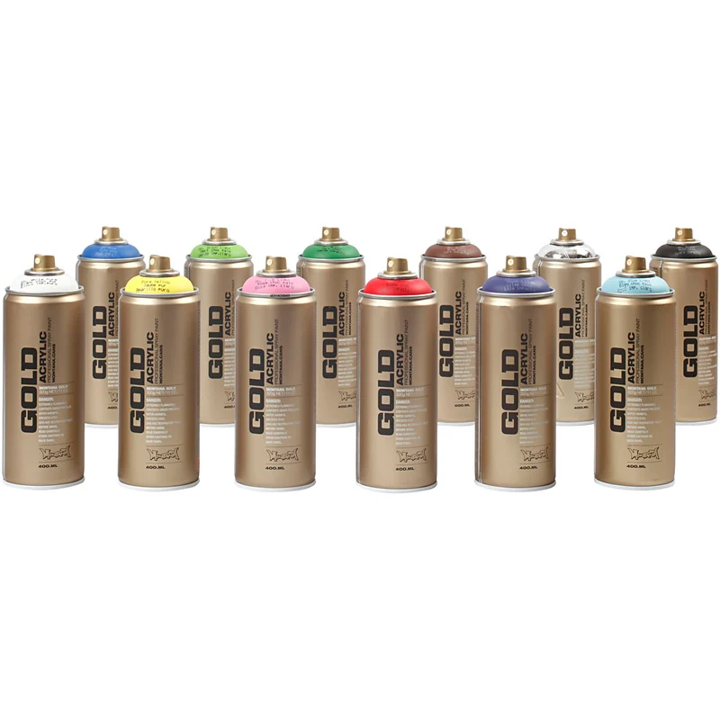 Sprühfarbe, 12x400 ml/ 1 Pck [HOB-35029]