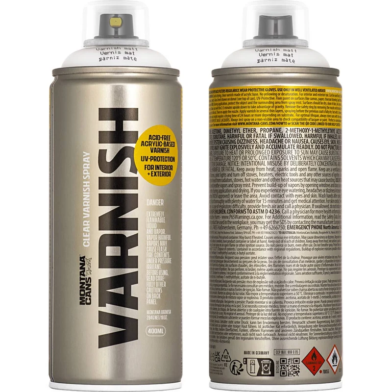 Lackspray zum Überziehen/Firnissen, Matt, 400 ml/ 1 Dose [HOB-35028]