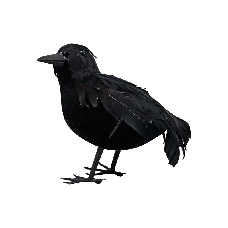Halloween Decorations 16 cm Raven