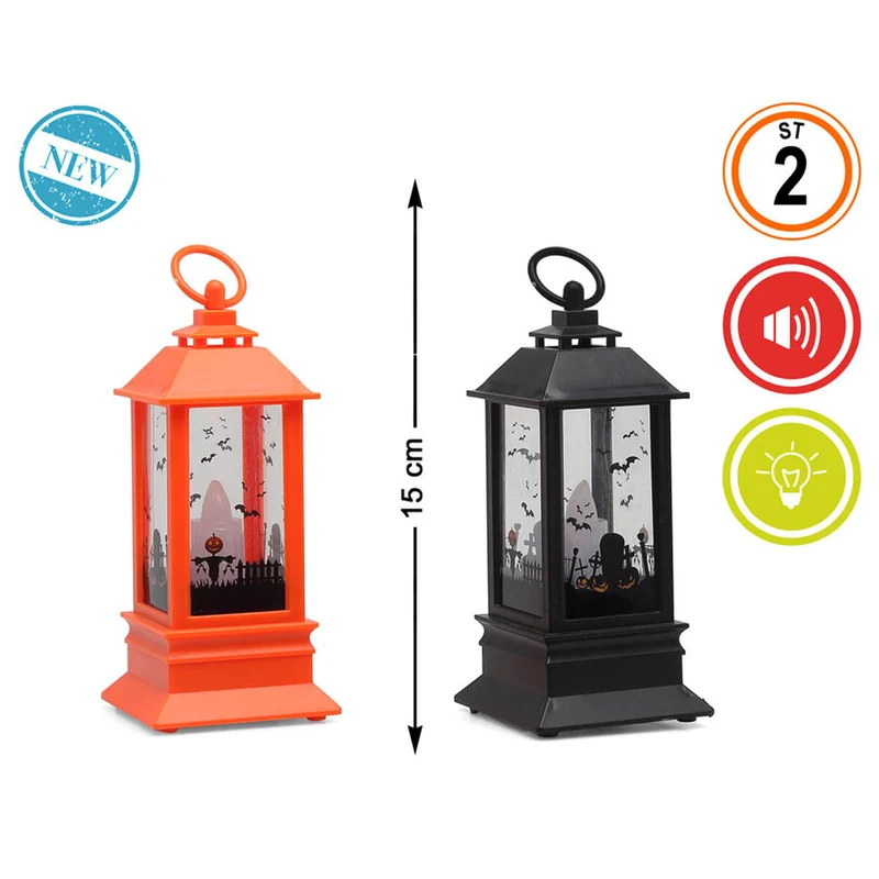Halloween Decorations 15 cm (2 Pieces) (12 Units)