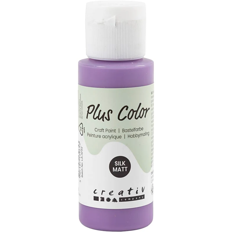 Plus Color Bastelfarbe, Dunkelviolett, 60 ml/ 1 Fl. [HOB-39614]