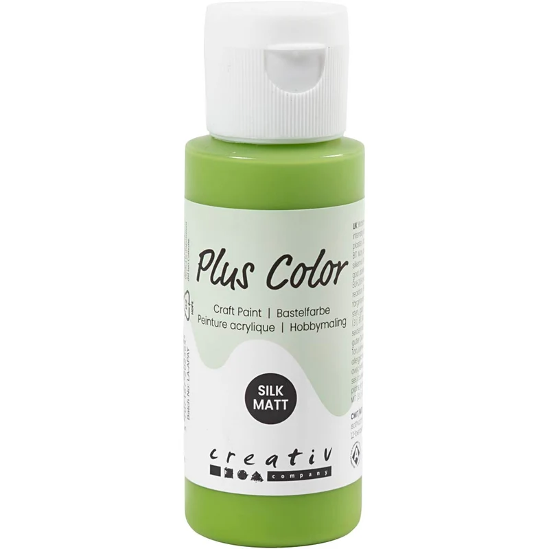 Plus Color Bastelfarbe, Laubgrün, 60 ml/ 1 Fl. [HOB-39608]