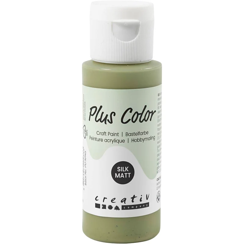 Plus Color Bastelfarbe, Eukalyptus, 60 ml/ 1 Fl. [HOB-39607]