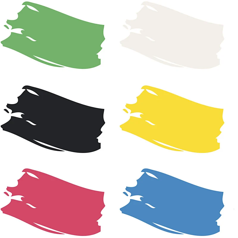 Plus Color Bastelfarbe, Primärfarben, 6x250 ml/ 1 Pck [HOB-39533]