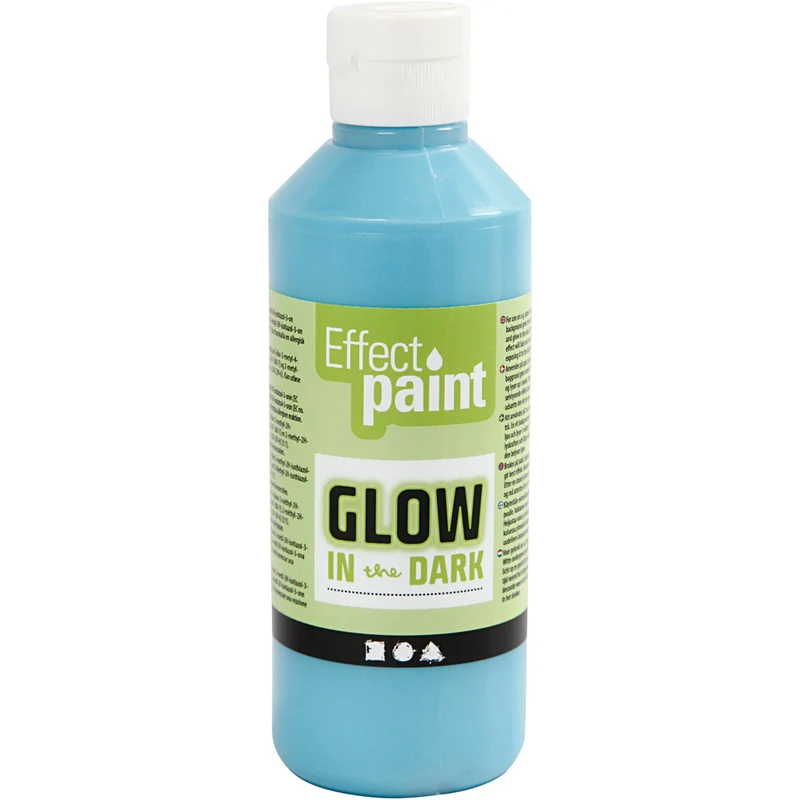 Fluoreszierende Farbe, Fluoreszierend Hellblau, 250 ml/ 1 Fl. [HOB-34930]