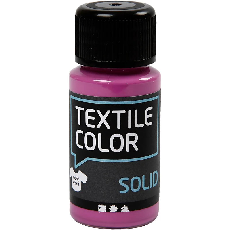 Stoffmalfarbe, Deckend, Fuchsia, 50 ml/ 1 Fl. [HOB-34219]