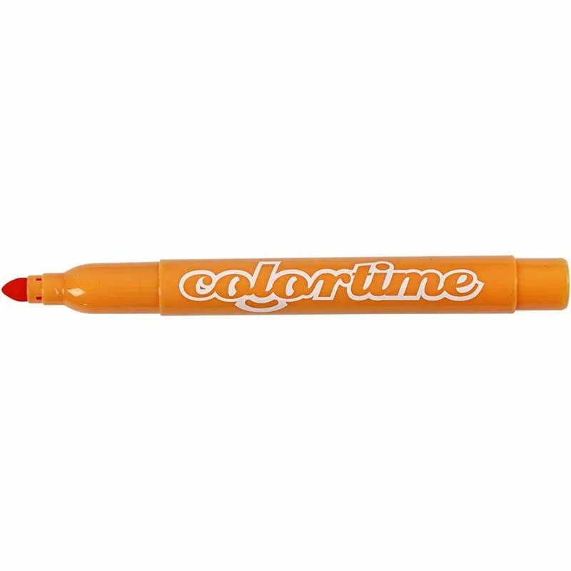 Colortime Marker, Strichstärke 5 mm, Warm gelb, 12 Stk/ 1 Pck [HOB-37350]