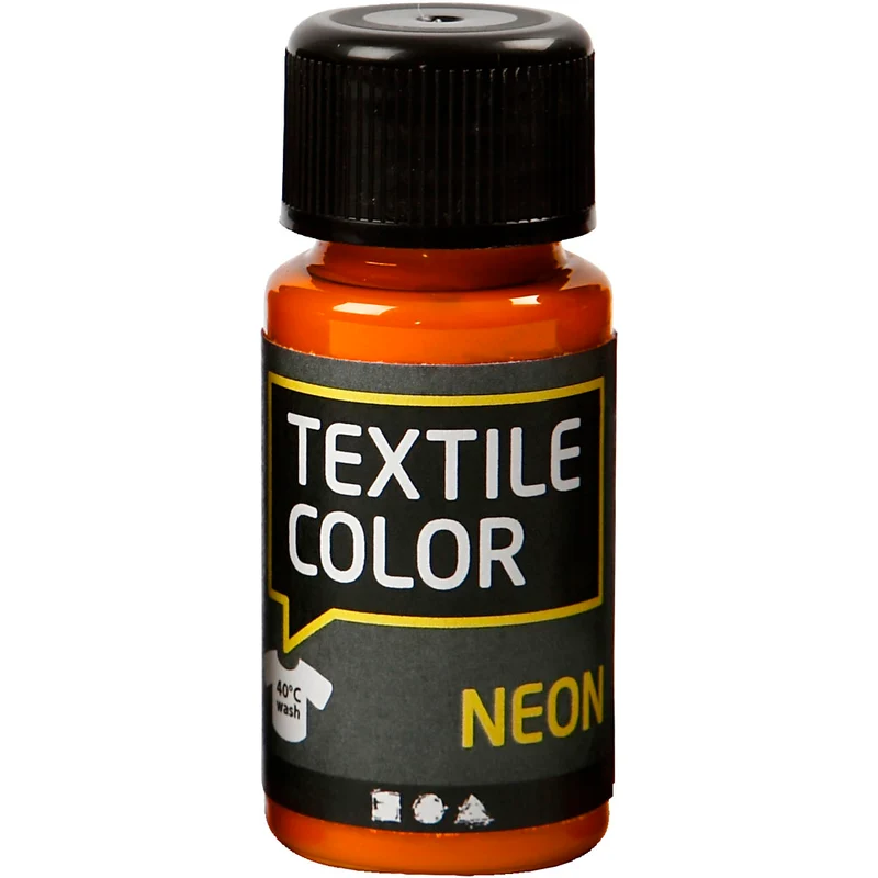 Textilfarbe, Neonorange, 50 ml/ 1 Fl. [HOB-342130]